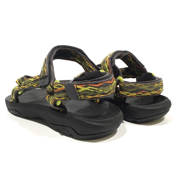 TEVA HURRICANE XLT 2 SPORTS SANDALS -YELLOW / MULTICOLOR -YOUTH US 6 -NEW - Picture 2 of 8